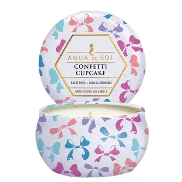 Whimsical Tin Candles