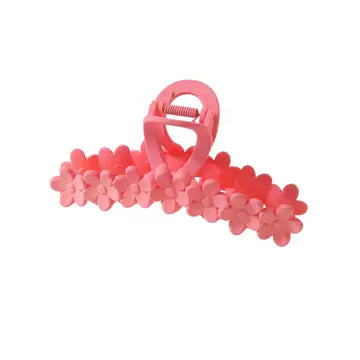 Gradient Flower Claw Clip
