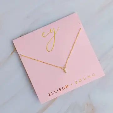 Understated Beauty Initial Necklaces
