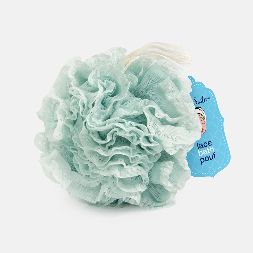 Vintage Lace Pouf