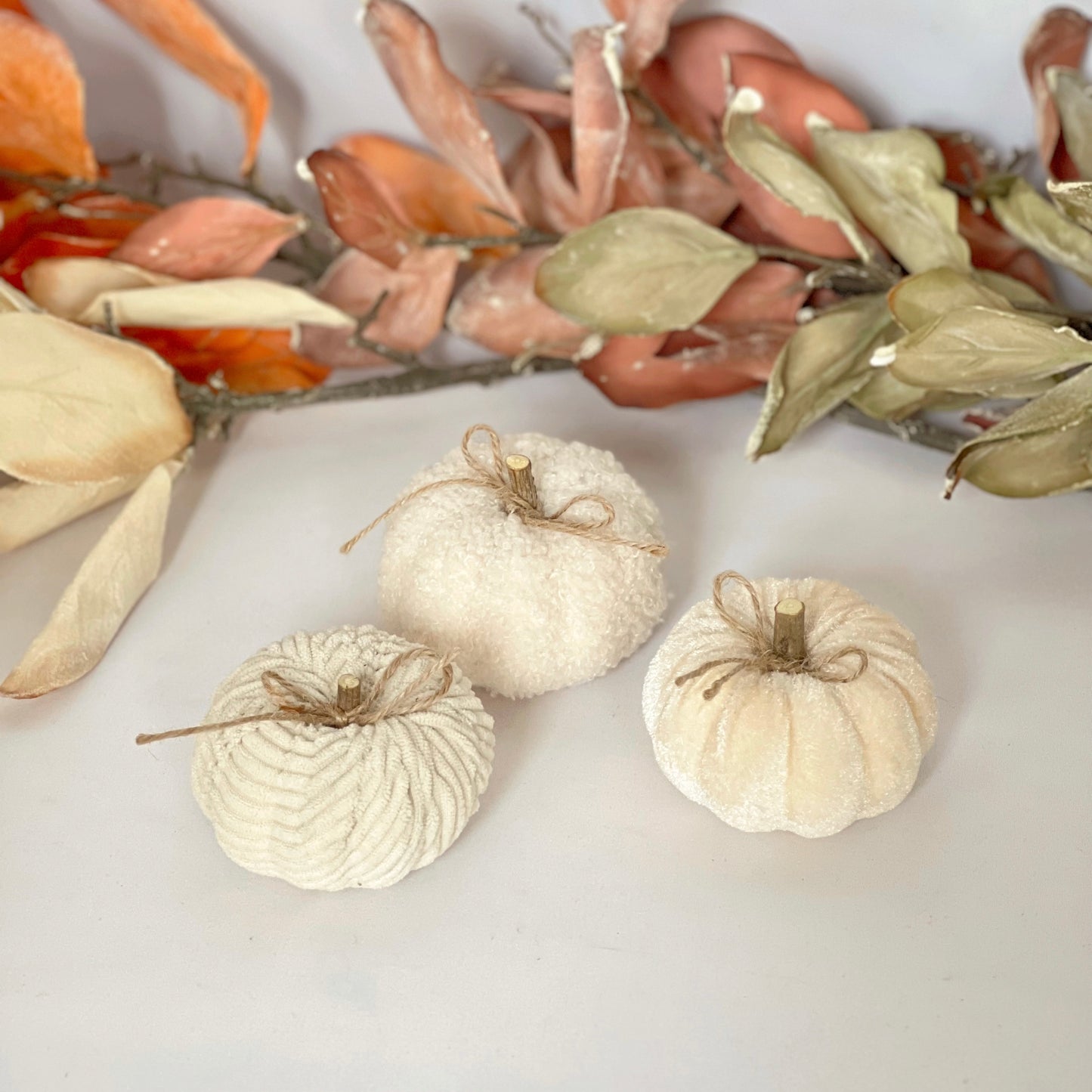 Soft Fabric Pumpkins