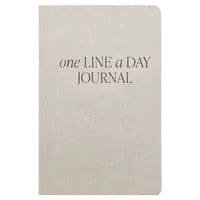 One Line A Day Fabric Journal