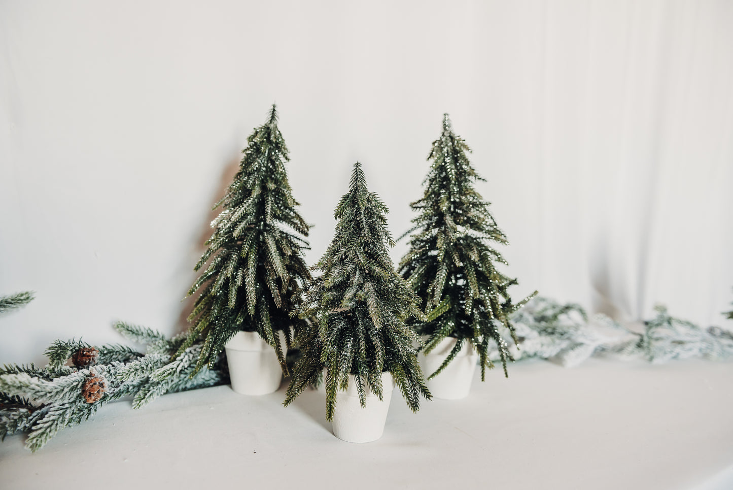 Potted Glitter Tree