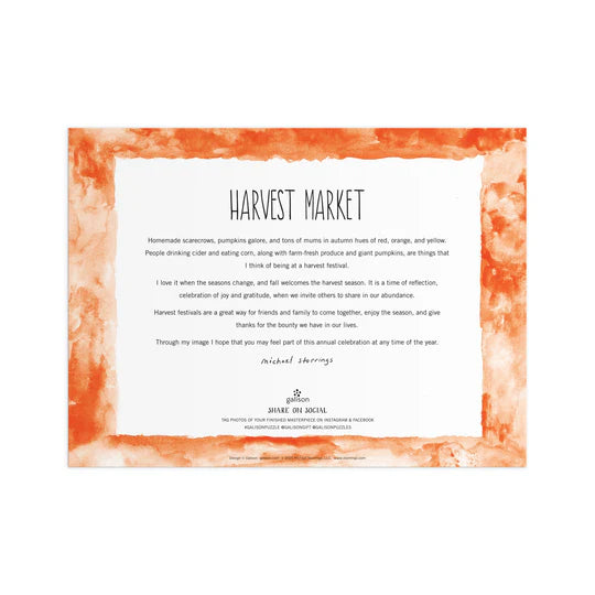 Harvest Market 1000 Piece Puzzle