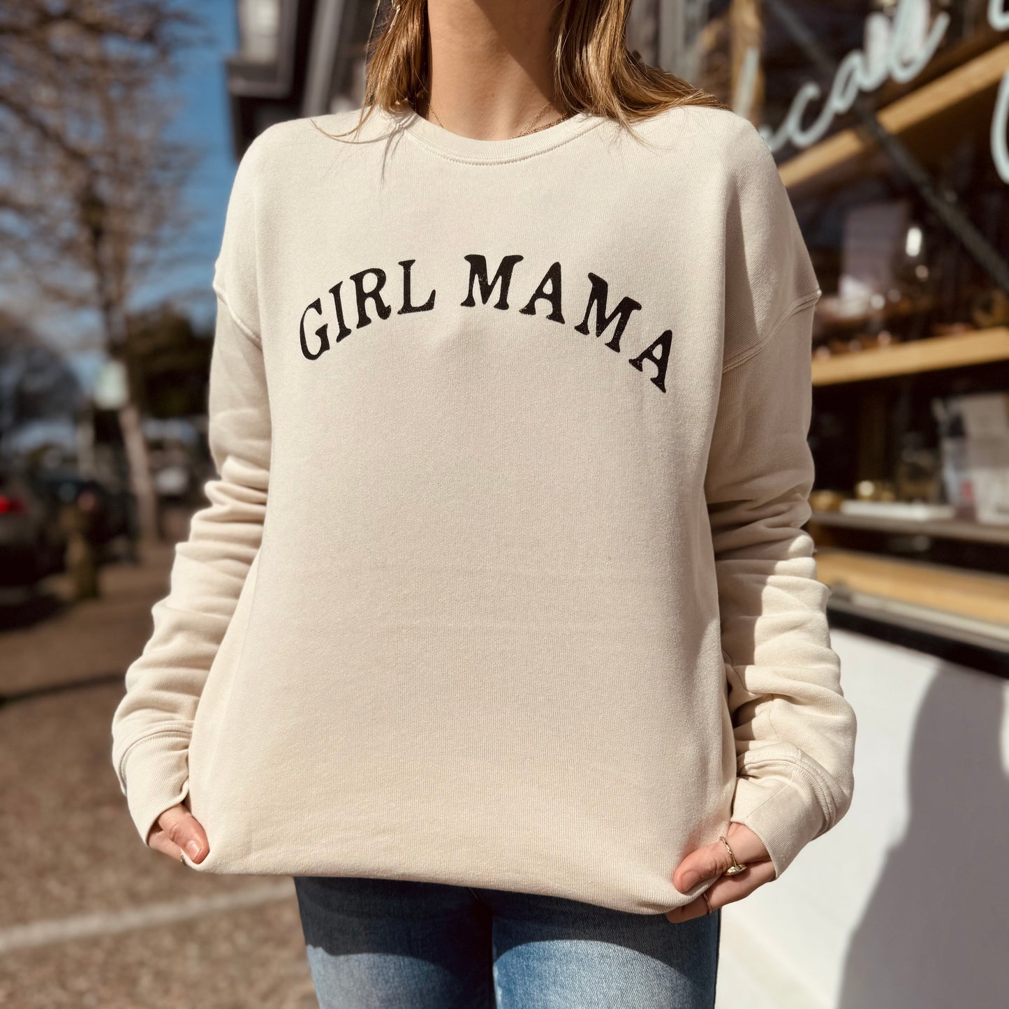 Girl Mama Graphic Sweatshirt