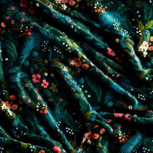 Peacock Fleece Blanket