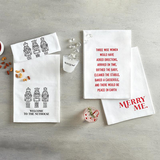 Three Wise Women Tea Towel