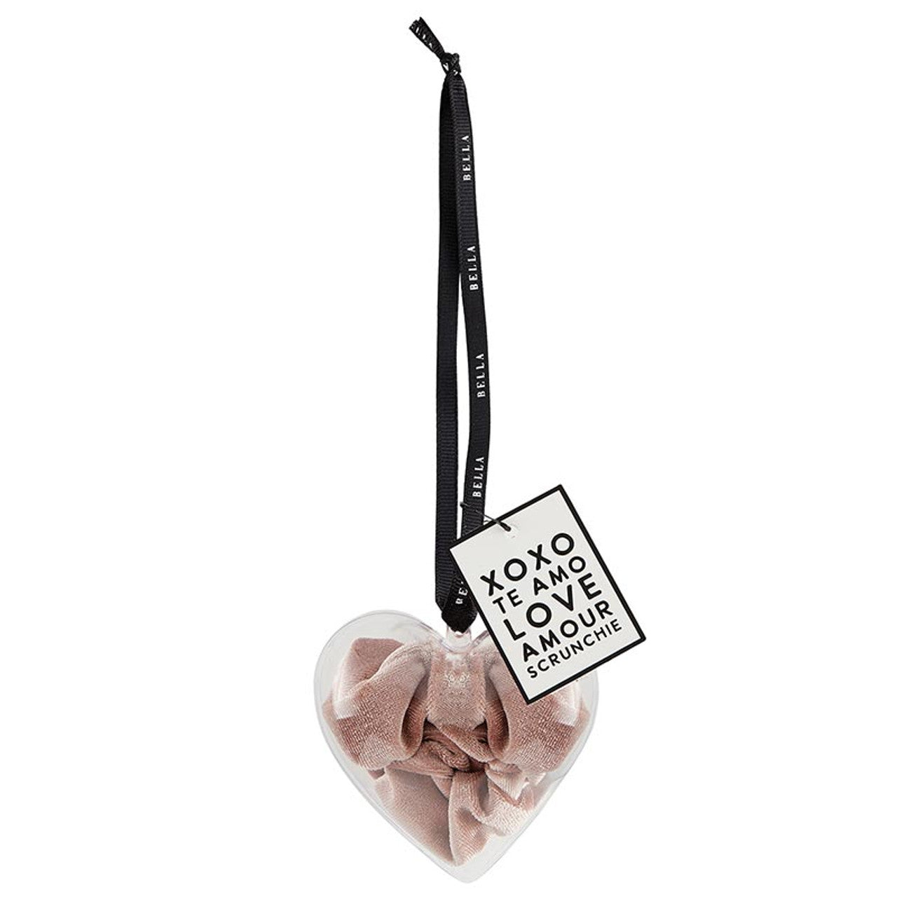 Dangle Heart w/ Scrunchies