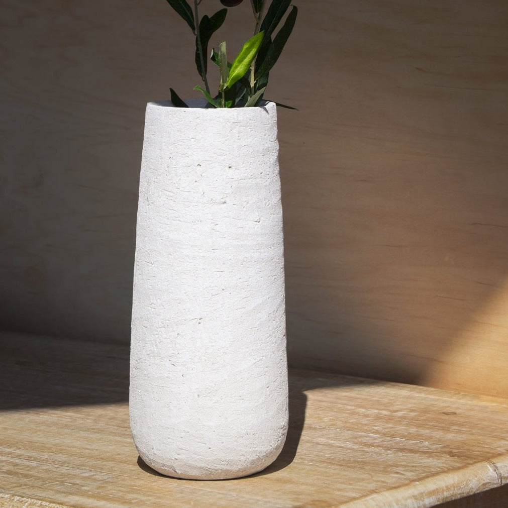 White Chalk Vases