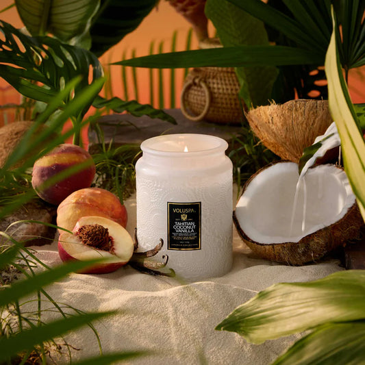 Tahitian Coconut Vanilla Candles