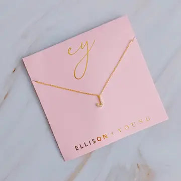 Understated Beauty Initial Necklaces