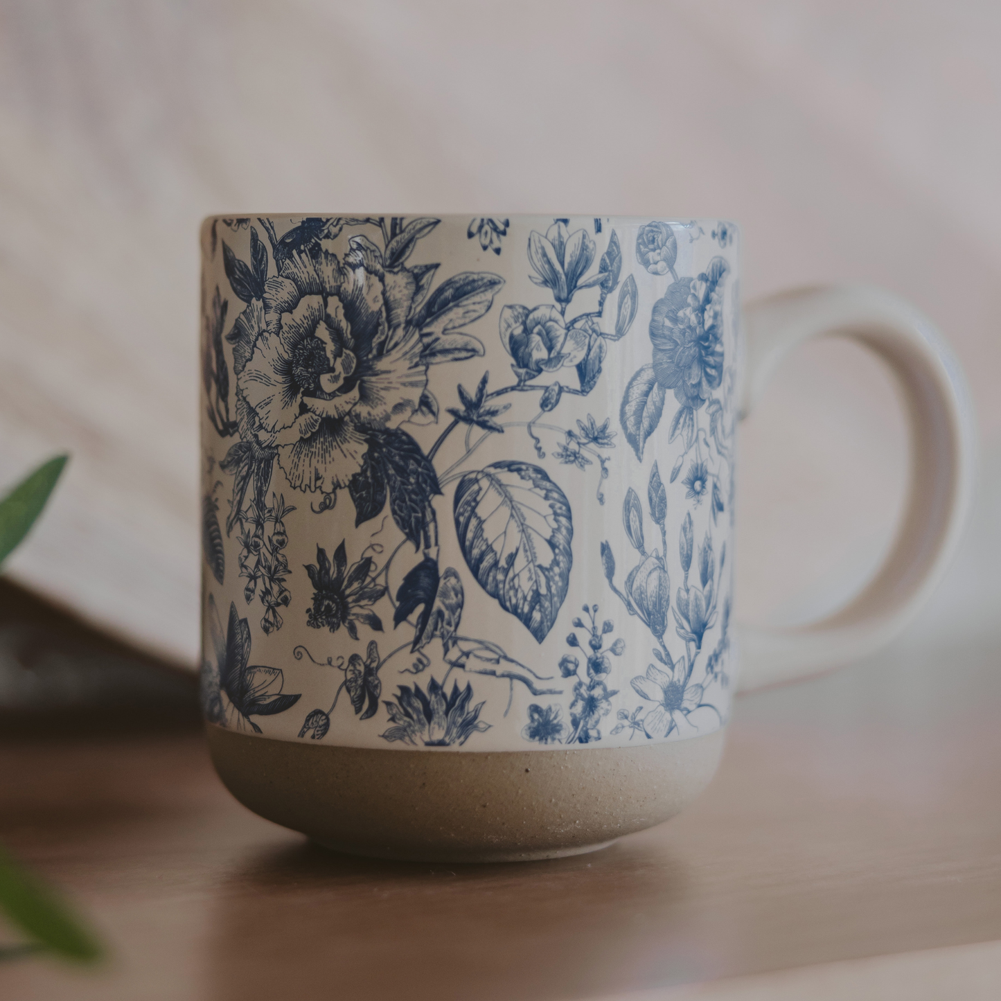 Blue Delft Stoneware Mug