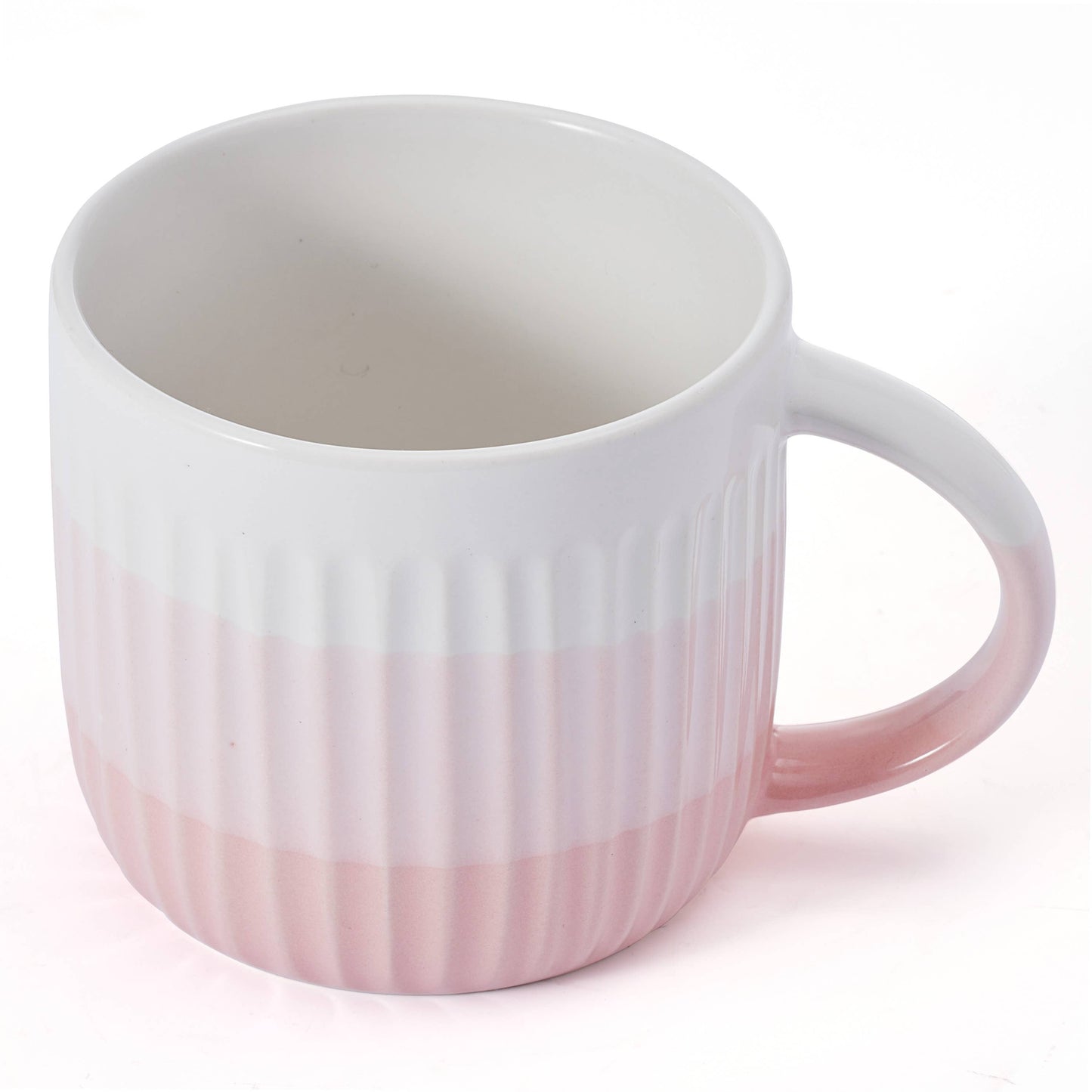 Pink Debossed Ombre Mug