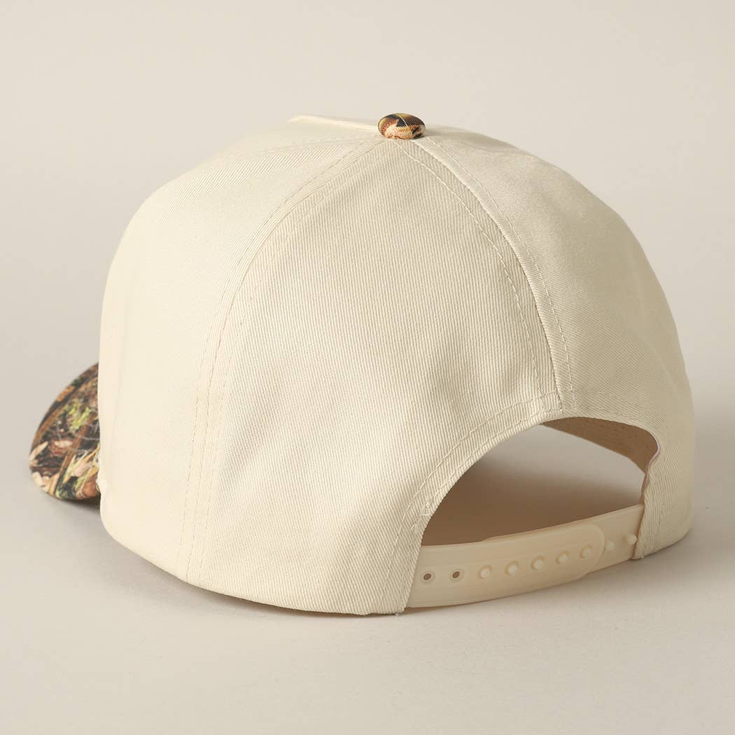 Cowgirl Embroidered Trucker Hat