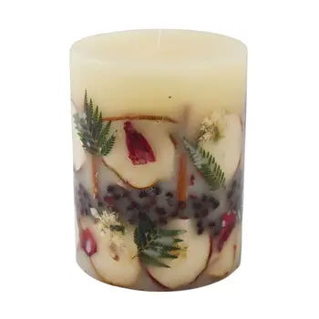 Round Botanical Candles