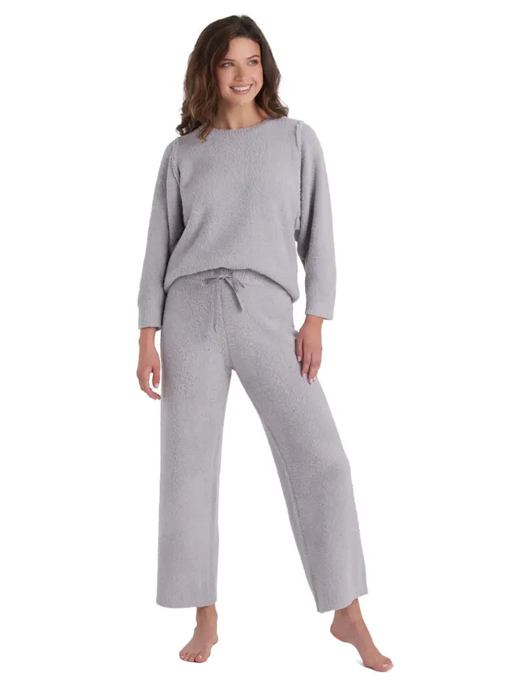 Marshmallow Crew Neck Lounge Top