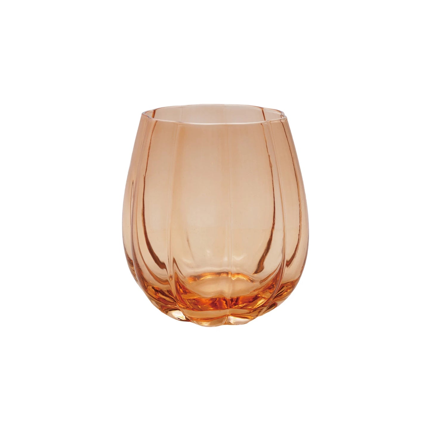 Stemless Pumpkin Wine Glass