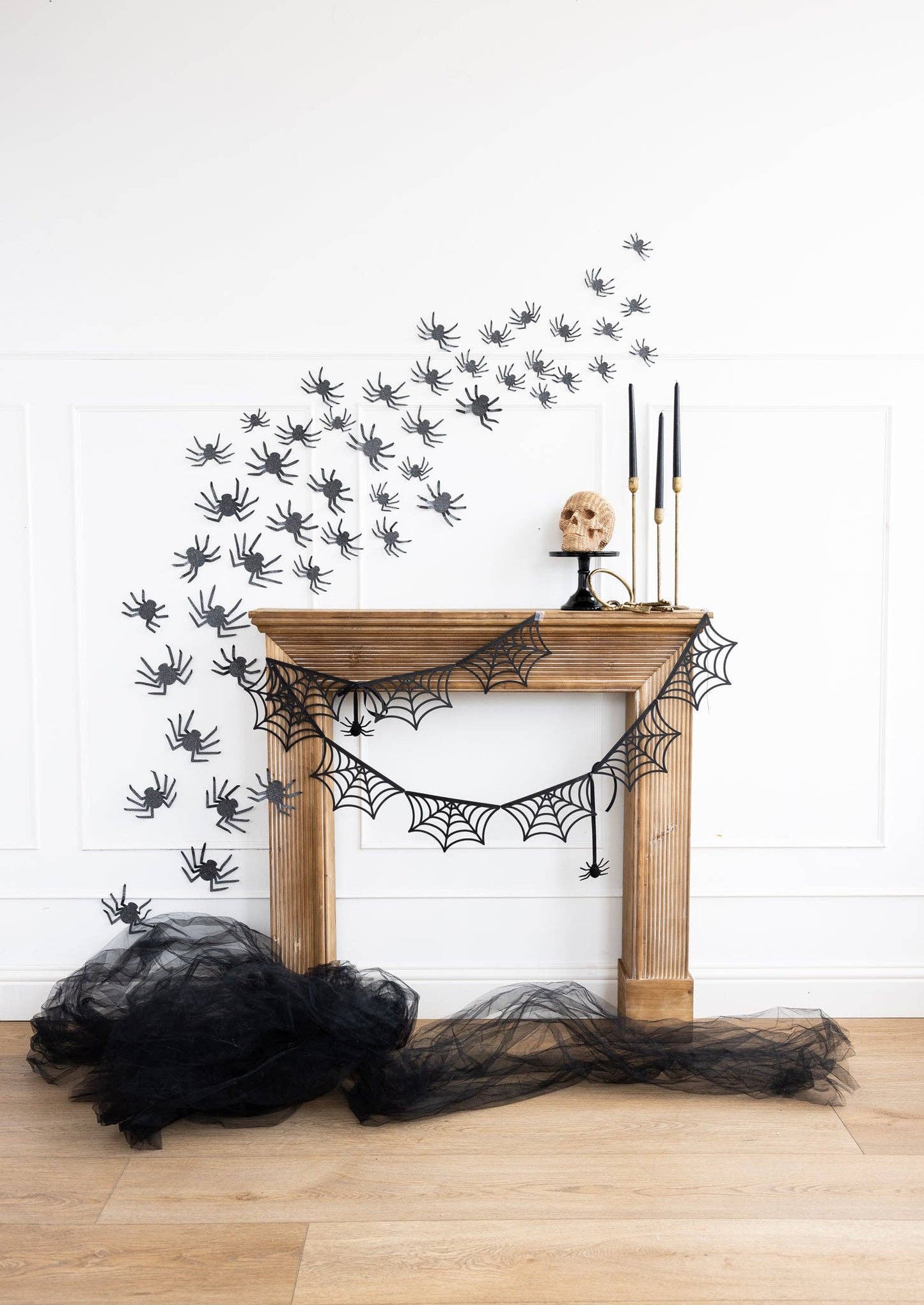Spider Glittered Wall Décor