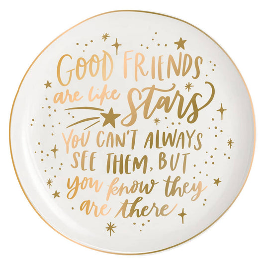 Good Friends Like Stars Trinket Tray