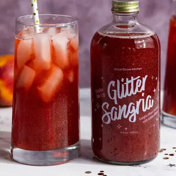Glitter Infused Cocktail Mixers