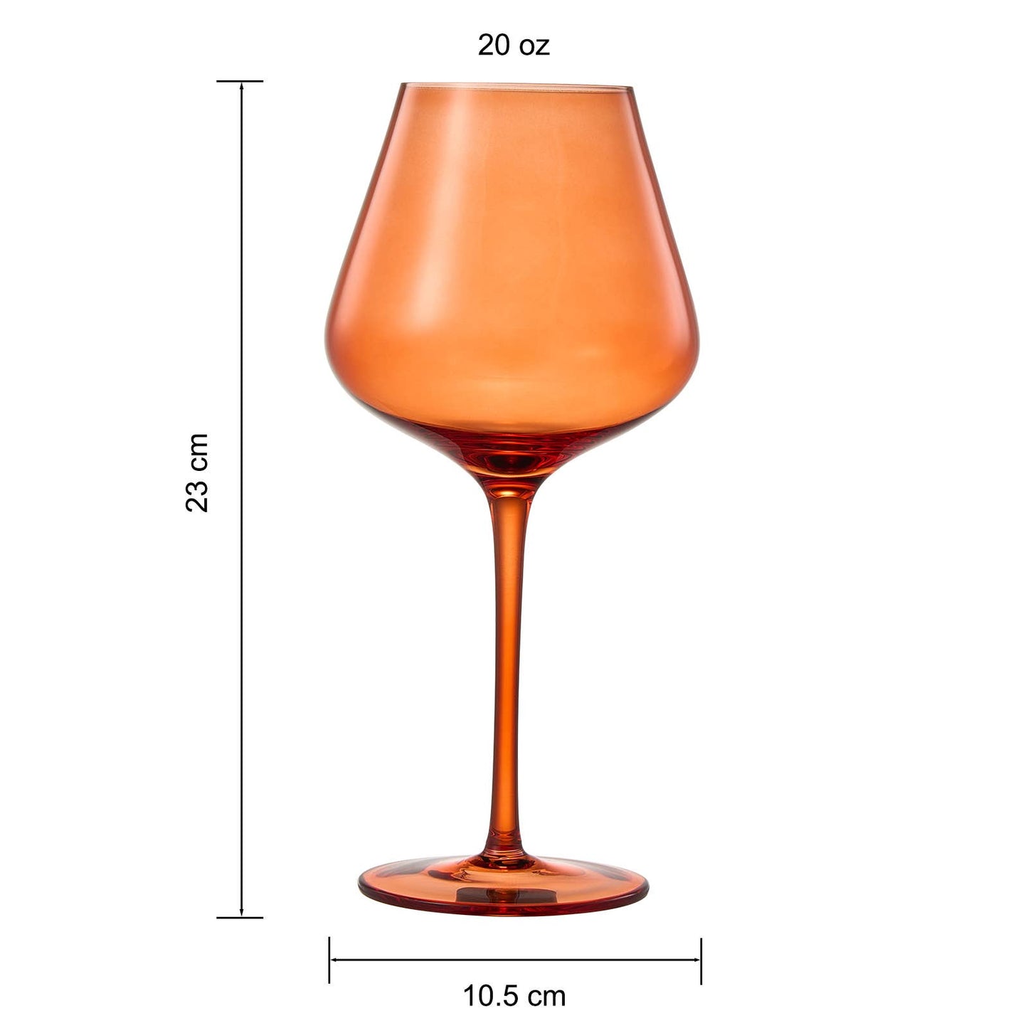 Muted Crystal Wine Glasses