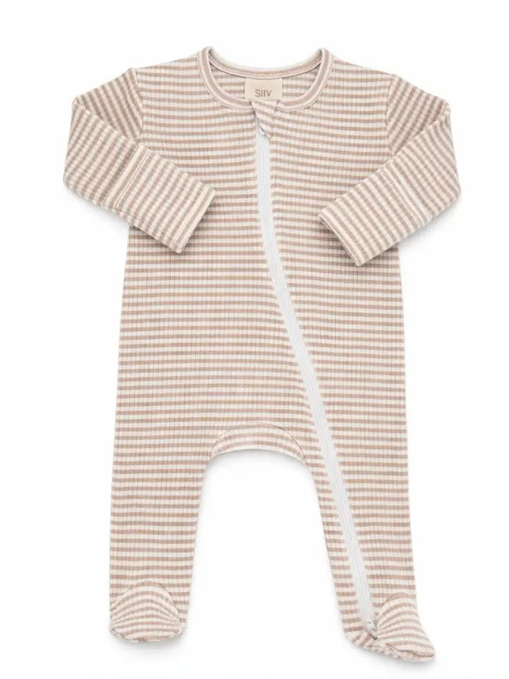Organic 2-Way Zip Footies