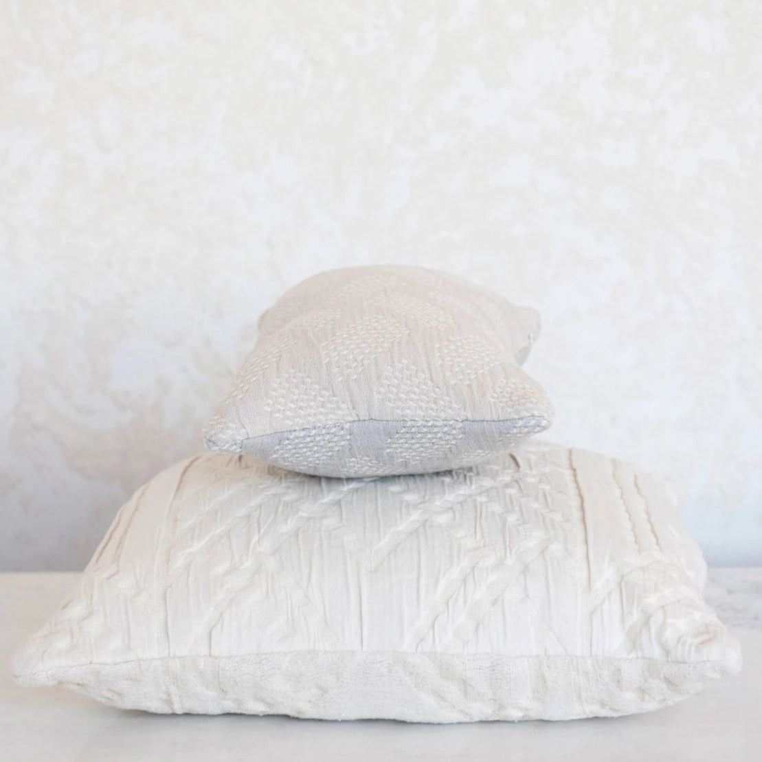 Cream Lumbar Pillow