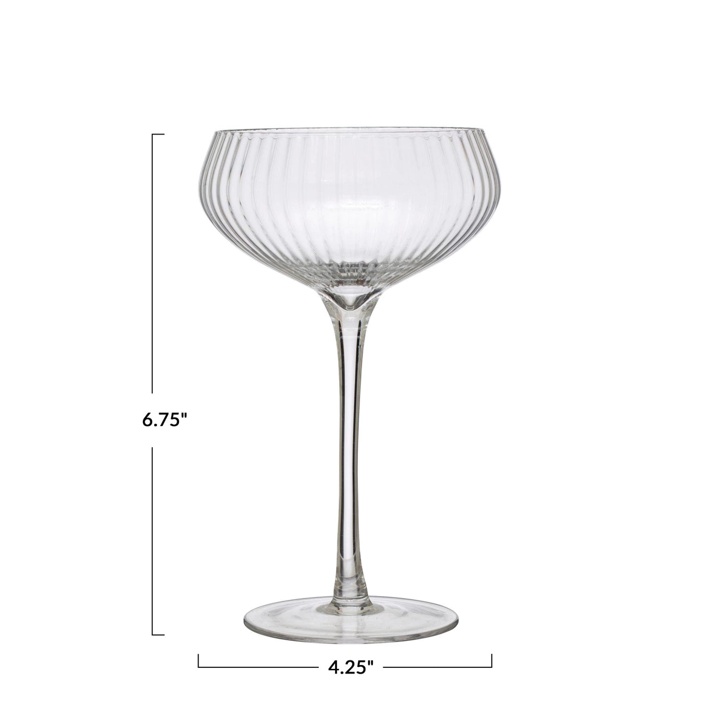 Stemmed Champagne Coupe