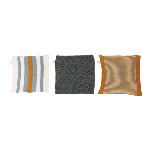 Cotton Knit Dishcloths