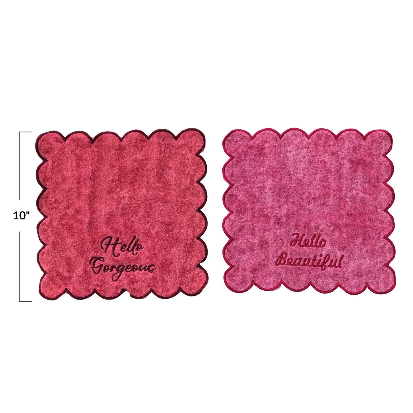 Hello Gorgeous Cotton Wash Cloths