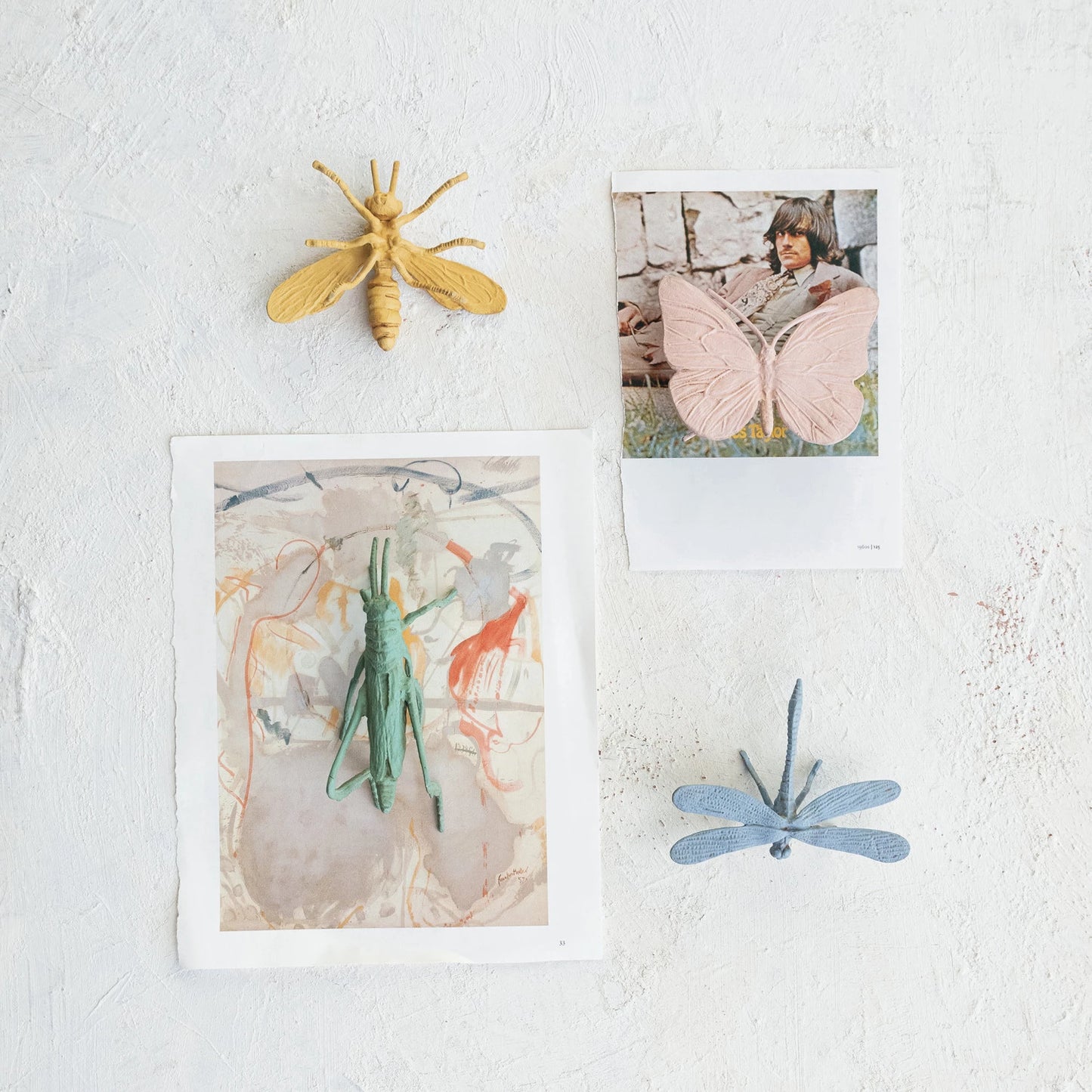 Cast Metal Insects