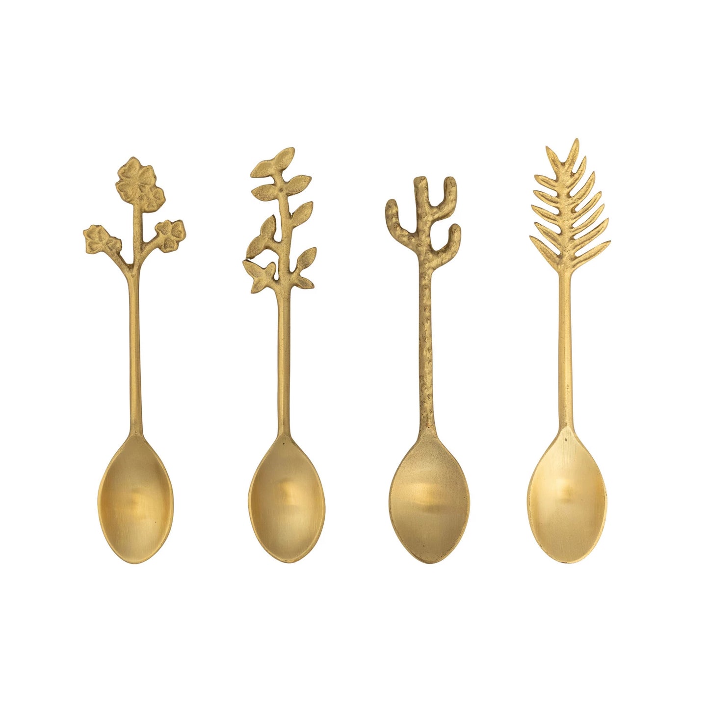 Gold Botanical Spoons