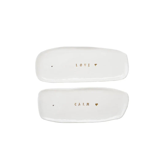 Gold Sleek Incense Holders