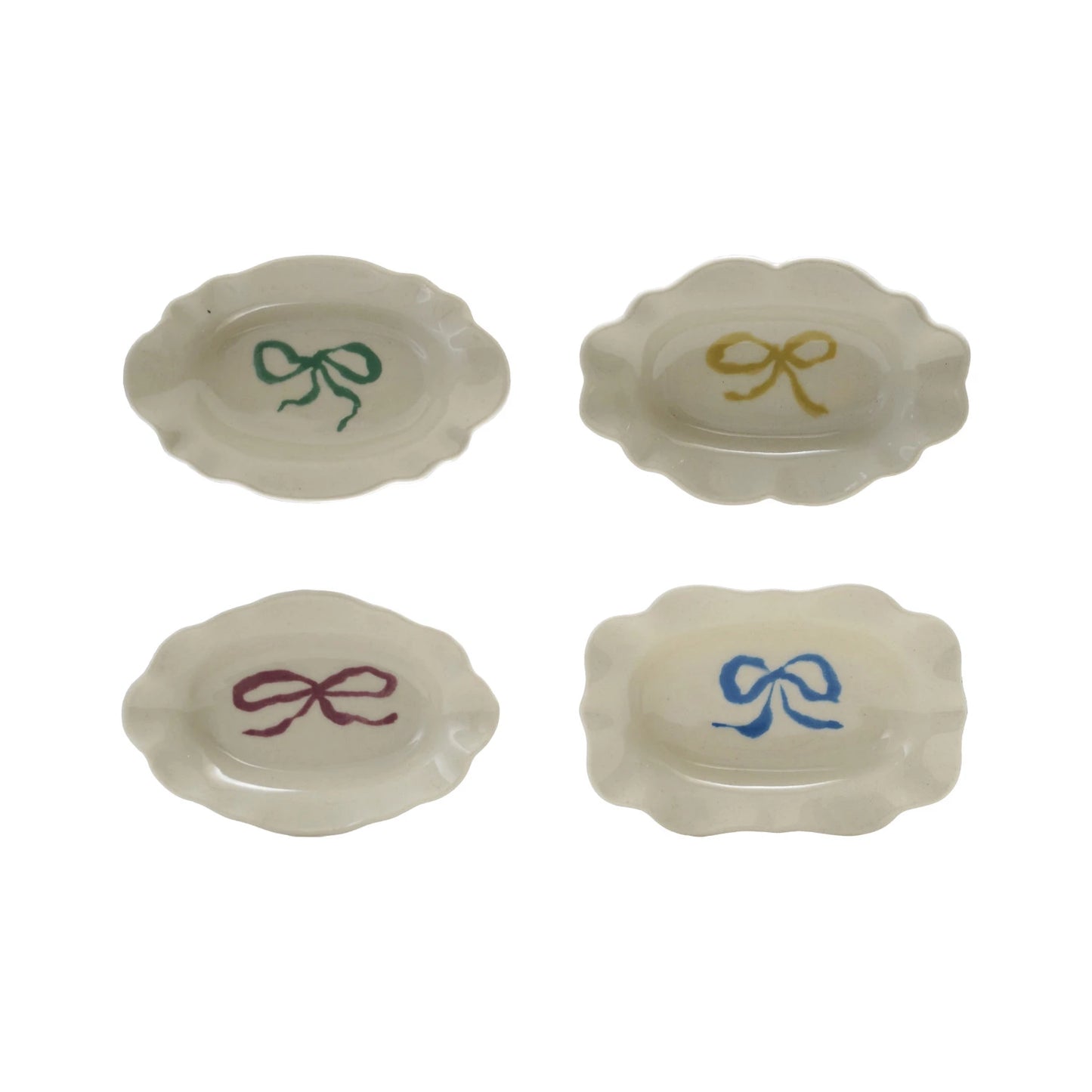 Scalloped Bow Dishes