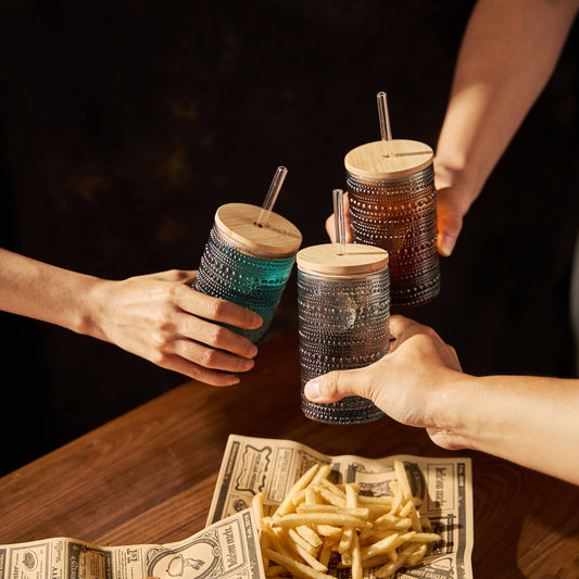 Vintage Art Deco Highball Glasses