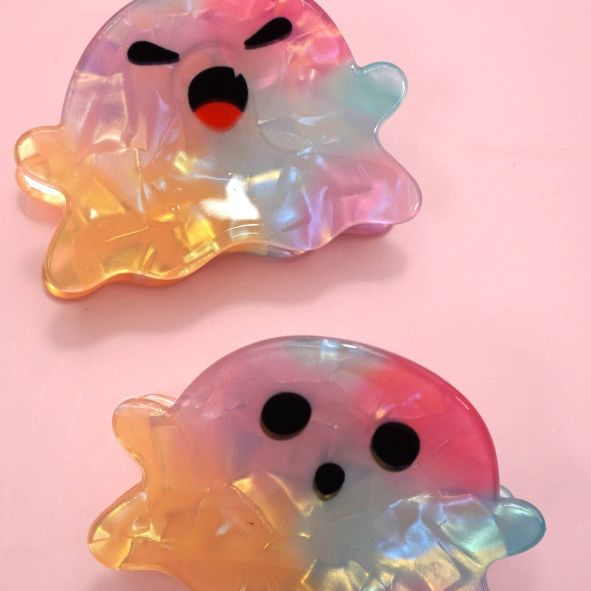 Rainbow Ghost Hair Clip