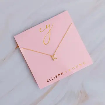 Understated Beauty Initial Necklaces