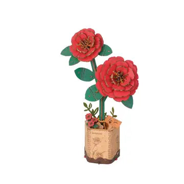 3D Wooden Flower Puzzles