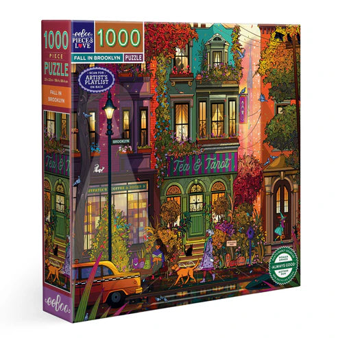 Fall in Brooklyn 1000 Piece Puzzle