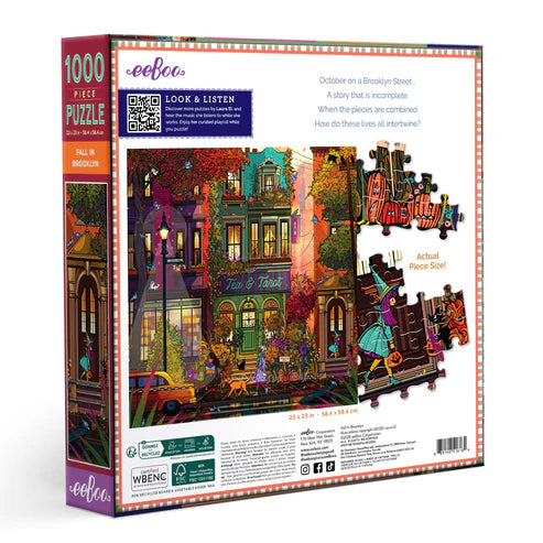 Fall in Brooklyn 1000 Piece Puzzle