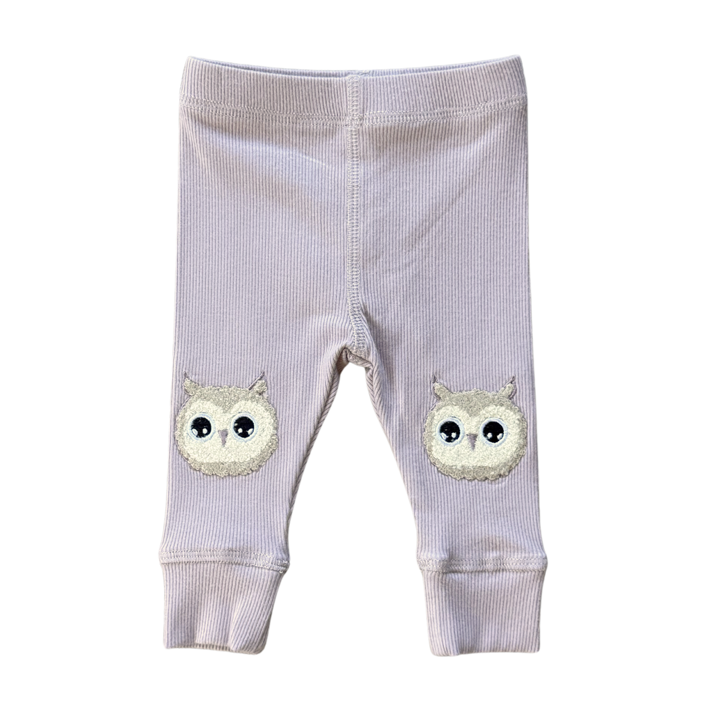 Ribbed Leggings w/ Patch