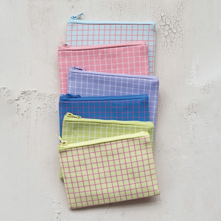 Cotton Zip Pouches