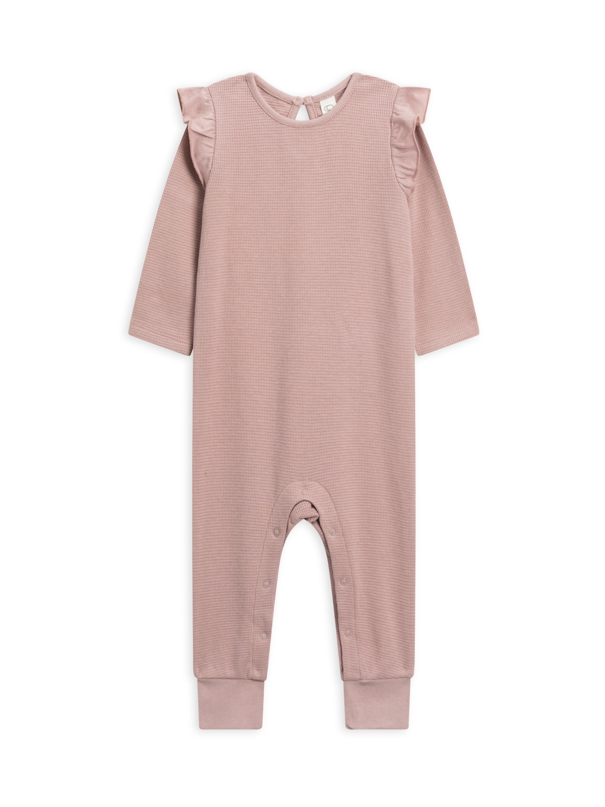 Organic Waffle Knit Rompers