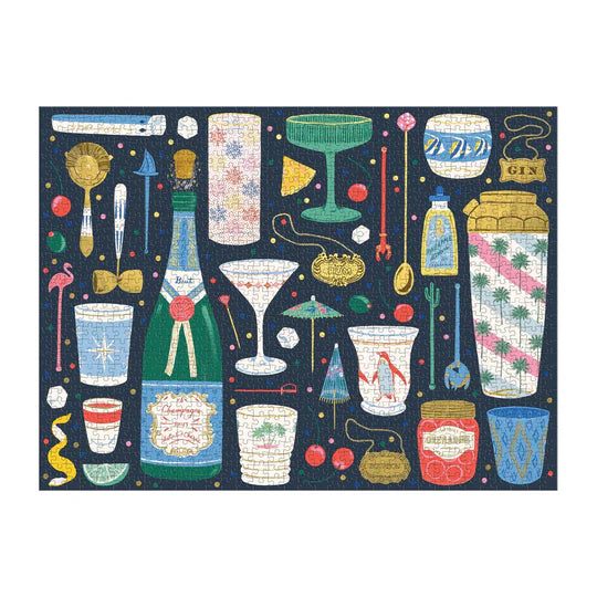 Merry Mixer 1000 Piece Foil Puzzle