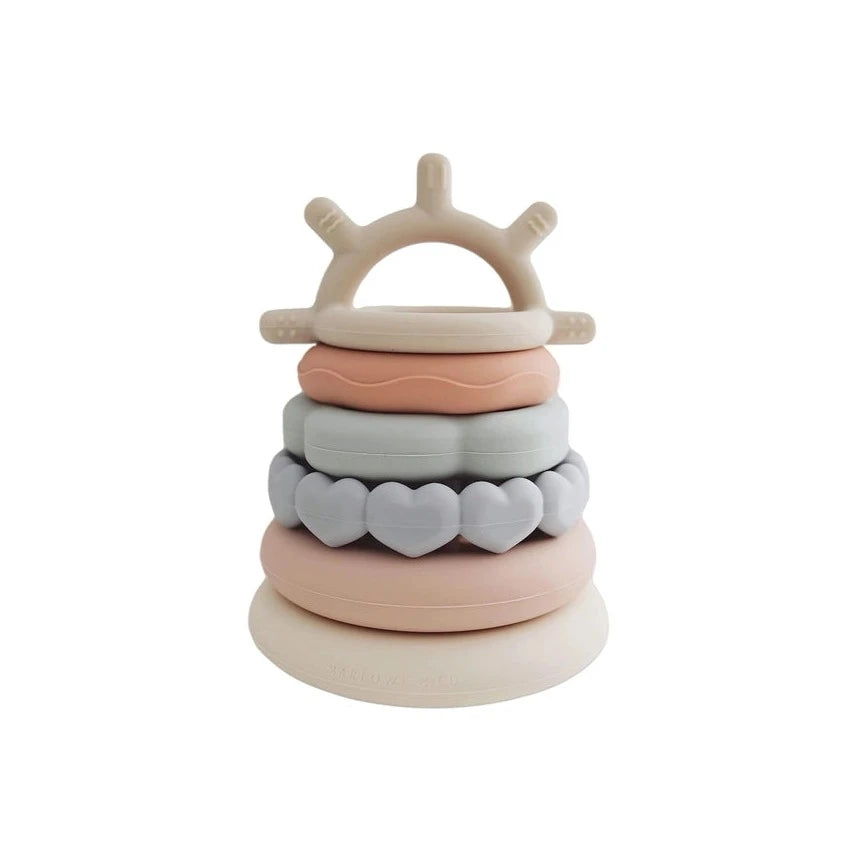 Stacking Teething Ring Toy