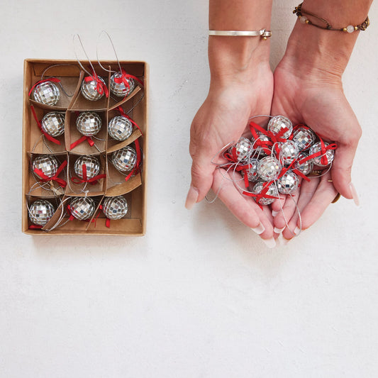 Mini Disco Ball Ornaments