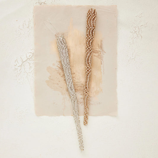 Metal Rhinestone Icicle Ornaments