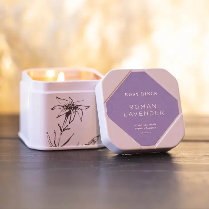 Travel Tin Botanical Candles