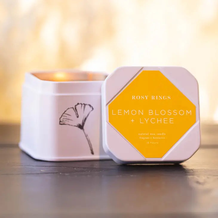 Travel Tin Botanical Candles