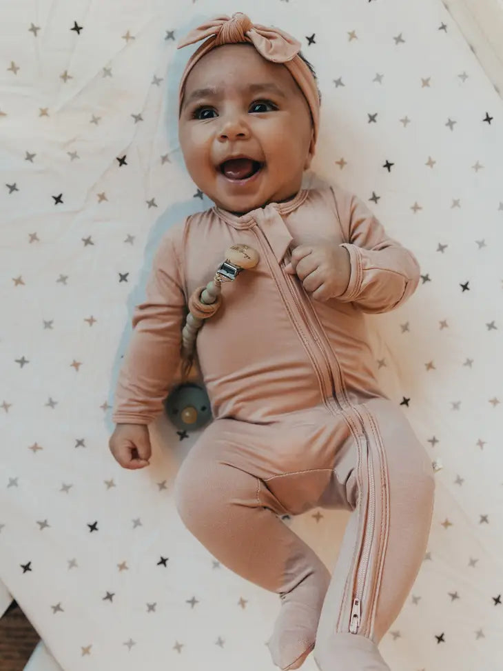 Bamboo Zipper Footies